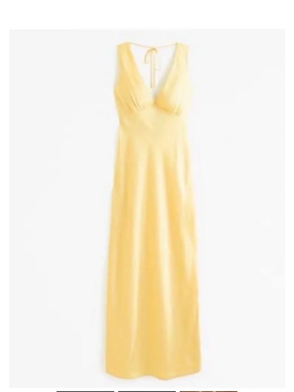 Abercrombie Women's
Plunge Cowl Back Maxi Dress